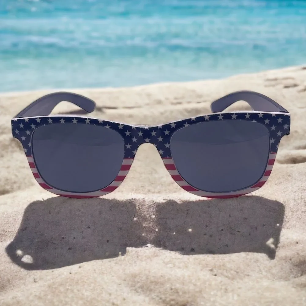 Kids Red White and Blue Sunglasses